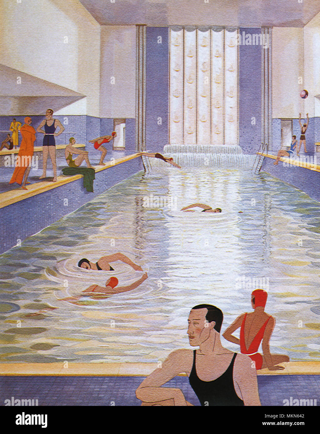 Indoor Pool Stock Photo