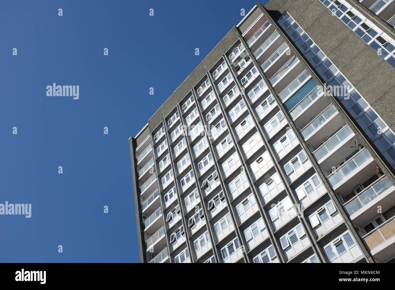 High Rise council flats building in Brighton East Sussex UK Stock Photo