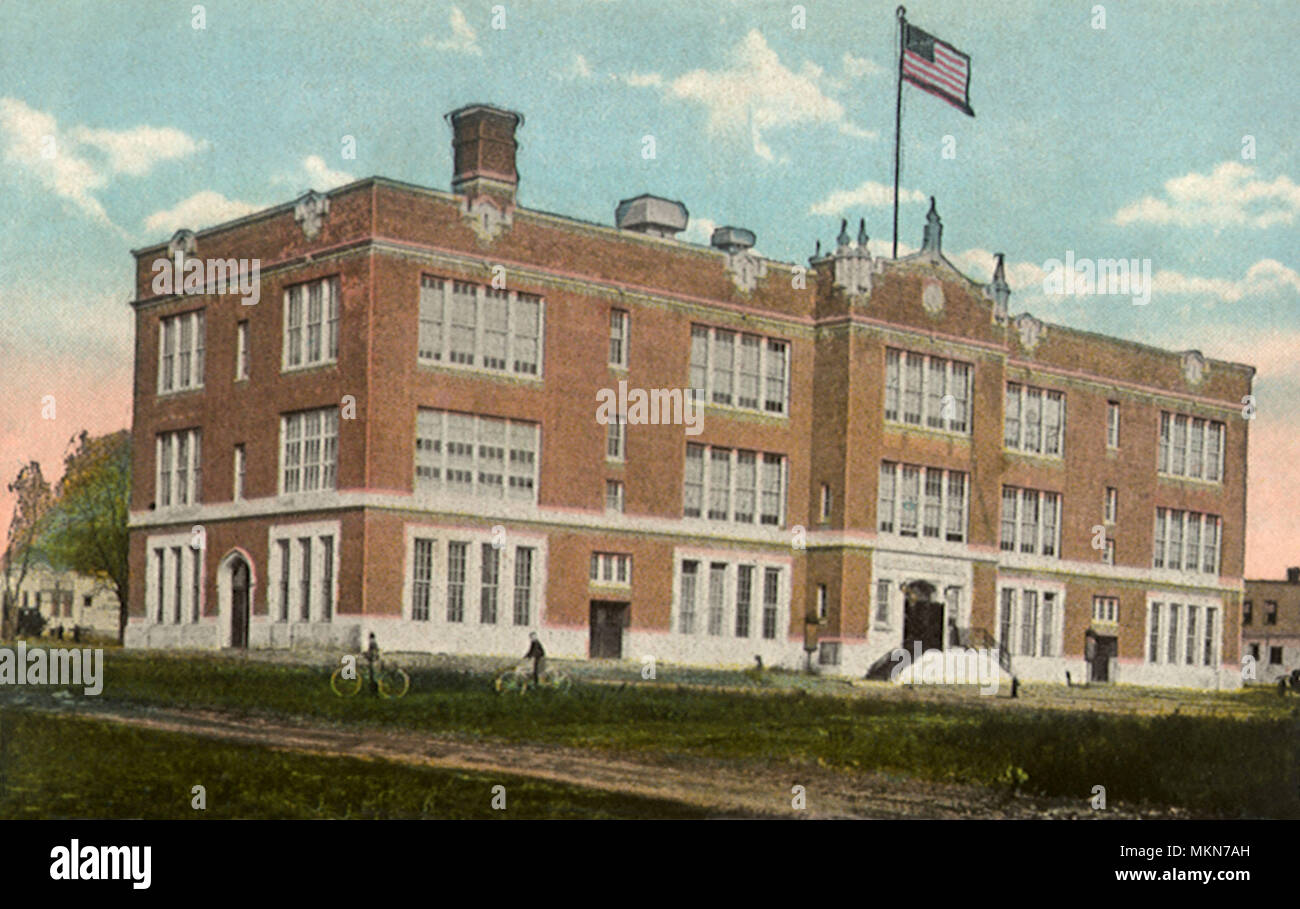 Public School Number 36. Saint Albans. Stock Photo