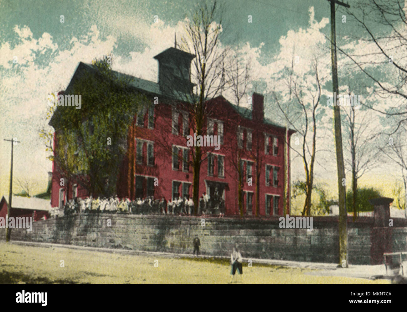 Market Street School. Lisbon Stock Photo Alamy