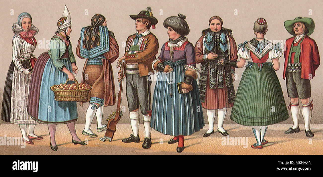 Tyrolean costumes hi-res stock photography and images - Alamy