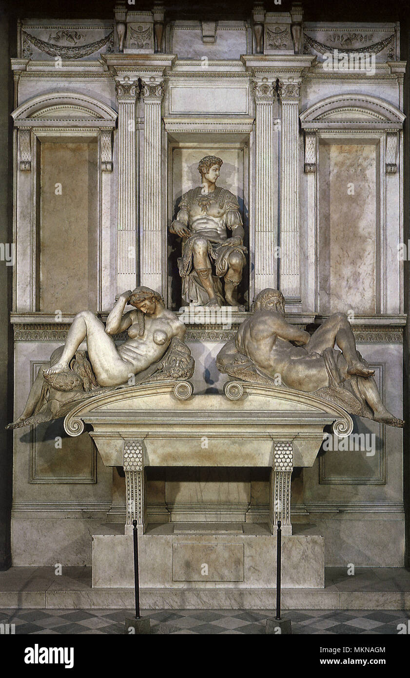 Lorenzo de Medici Tomb Stock Photo