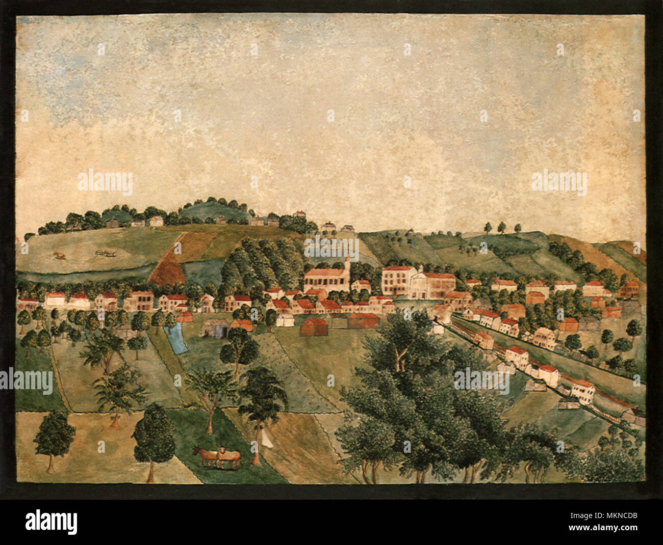 View of Litchfield Stock Photo - Alamy