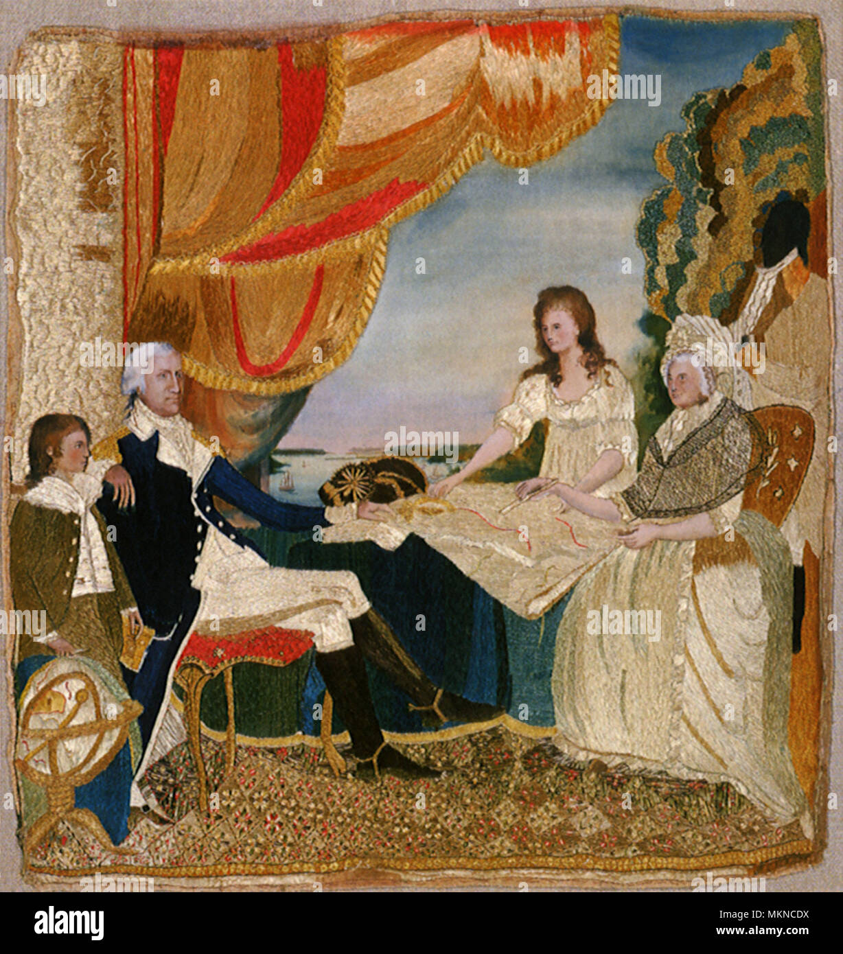 George Washington Family High Resolution Stock Photography And Images Alamy