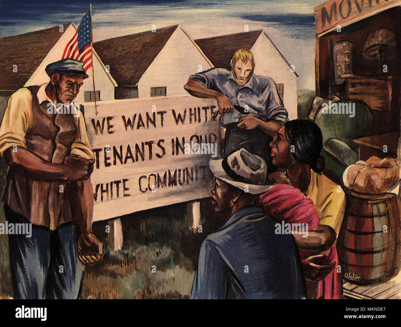 Whites Only Stock Photo Alamy