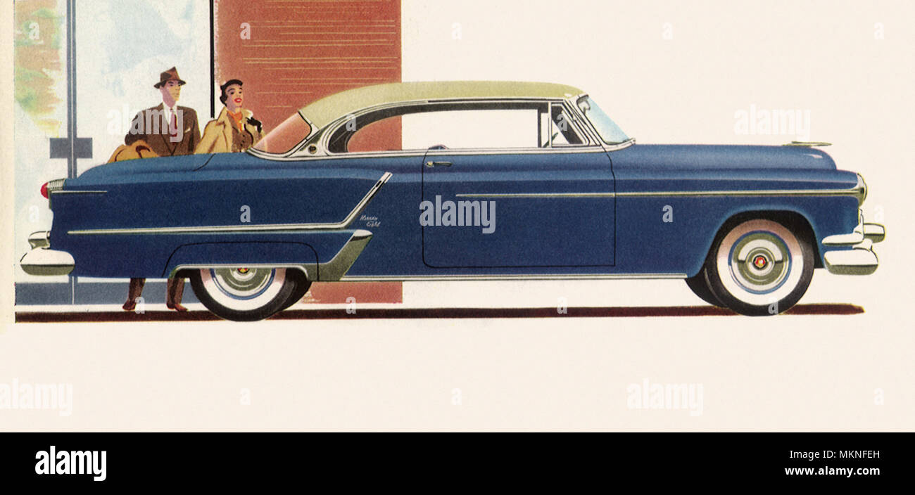 1953 Oldsmobile Ninety-Eight Holiday Coupé Stock Photo