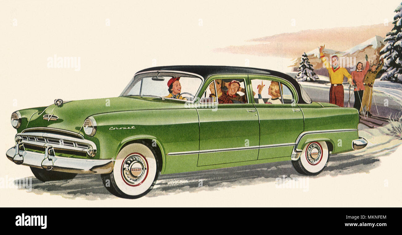 1953 Dodge Coronet Sedan Stock Photo