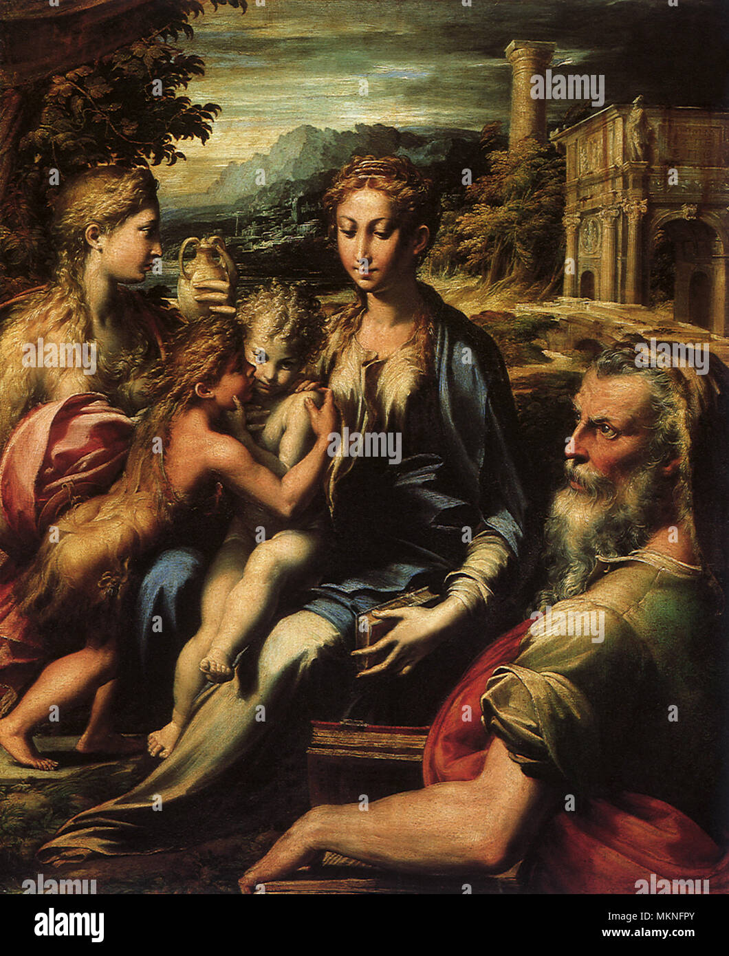 Madonna of Saint Zachary Stock Photo Alamy