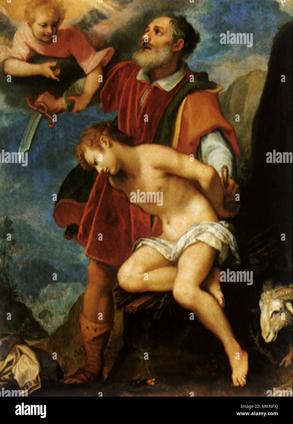 The Martyrdom of Saint Stephen Stock Photo