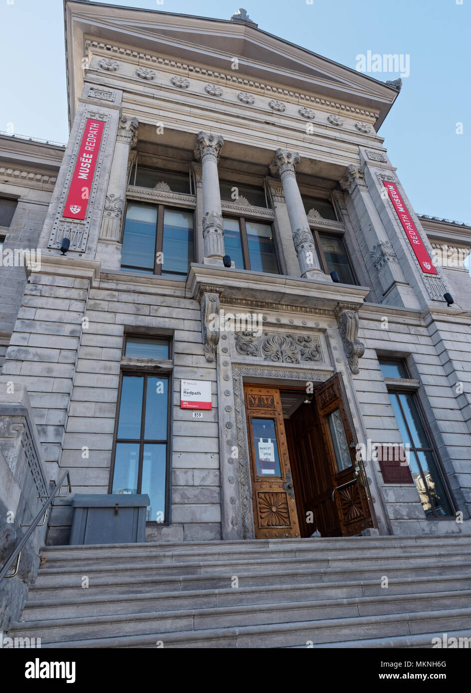 Quebec, canada. The Redpath Museum of Natural history in Montreal Stock Photo Alamy