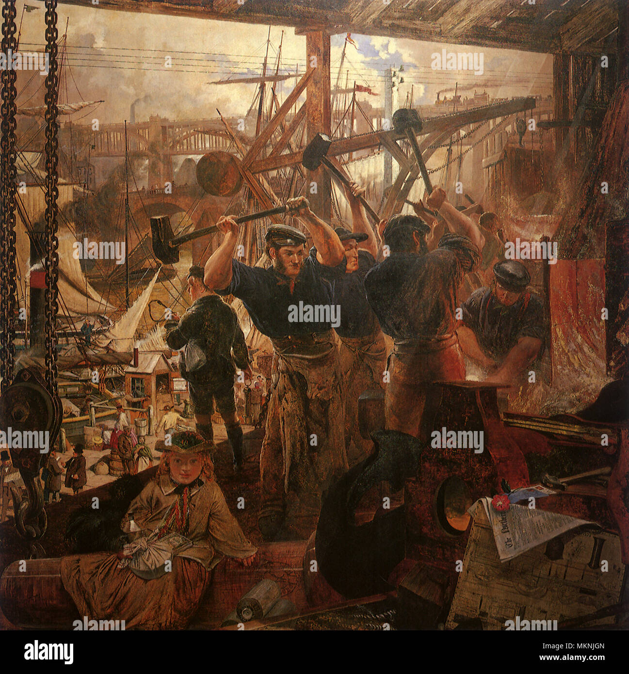 Iron and Coal Stock Photo Alamy