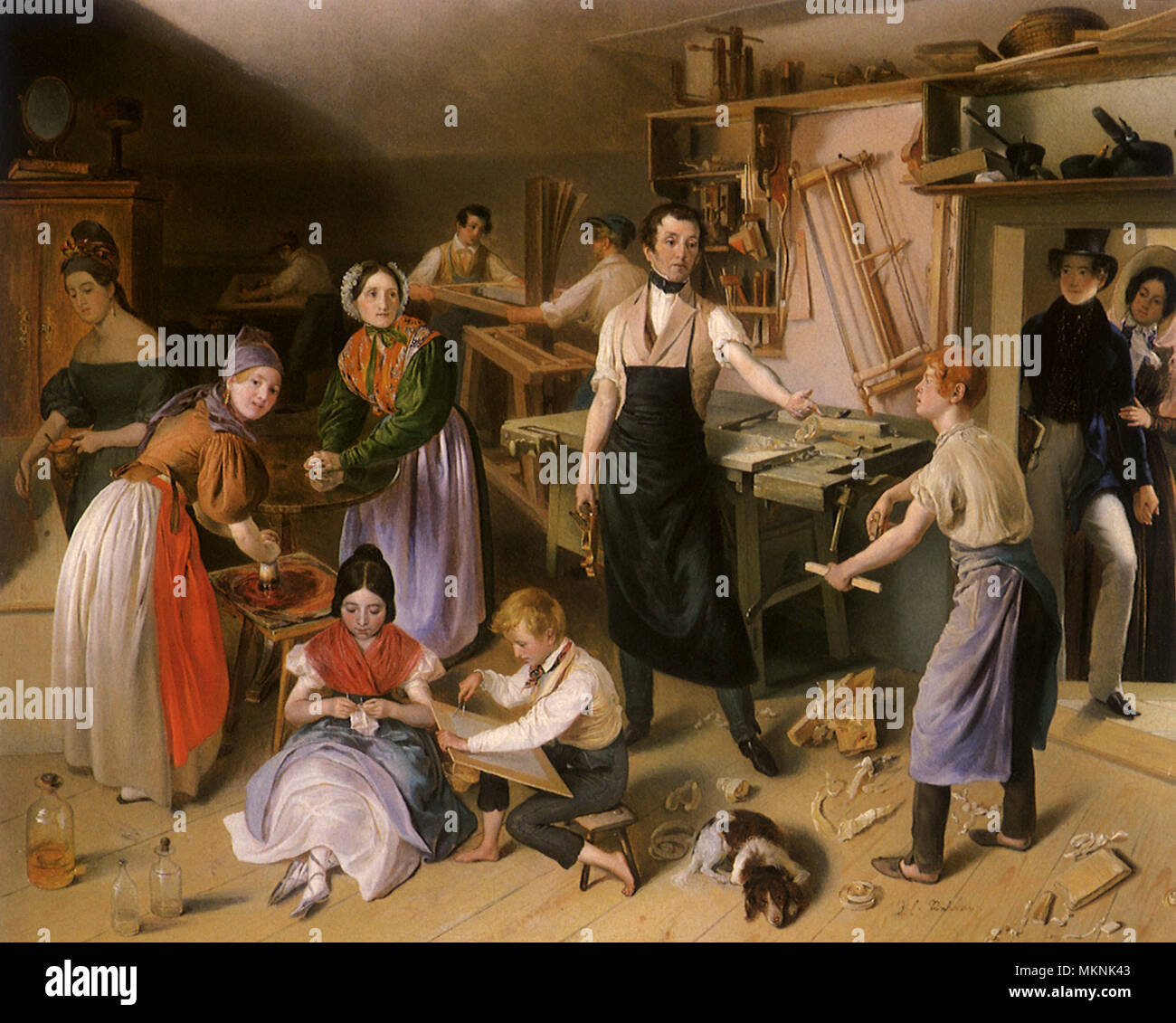 Vintage carpenter hi-res stock photography and images - Alamy