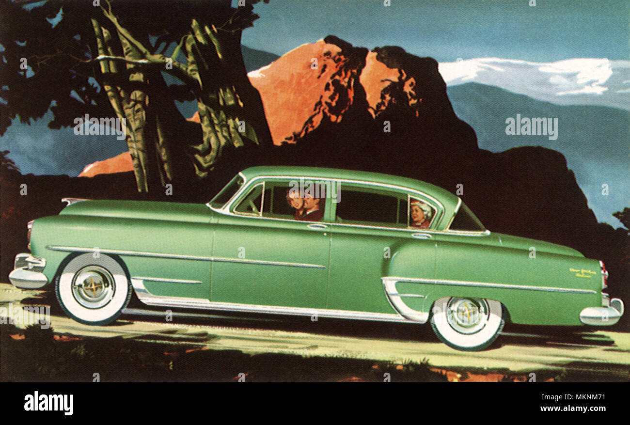 1954 Chrysler  New Yorker DeLuxe Stock Photo