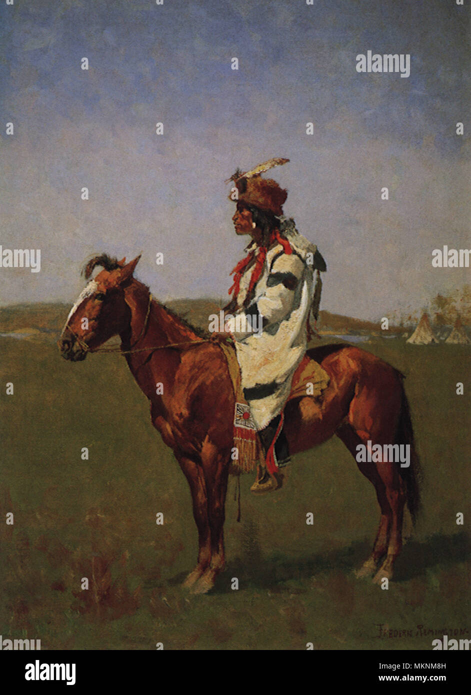 American blackfoot indian hi-res stock photography and images - Alamy
