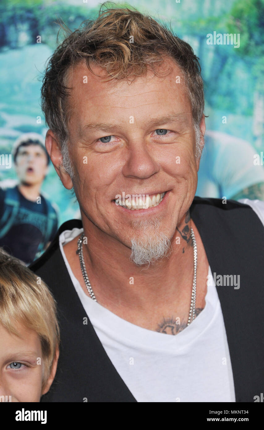 James Hetfield   at The Journey 2-The Mysterious Island Premiere at the Chinese Theatre In Los Angeles.James Hetfield  Red Carpet Event, Vertical, USA, Film Industry, Celebrities,  Photography, Bestof, Arts Culture and Entertainment, Topix Celebrities fashion /  Vertical, Best of, Event in Hollywood Life - California,  Red Carpet and backstage, USA, Film Industry, Celebrities,  movie celebrities, TV celebrities, Music celebrities, Photography, Bestof, Arts Culture and Entertainment,  Topix, headshot, vertical, one person,, from the year , 2012, inquiry tsuni@Gamma-USA.com Stock Photo