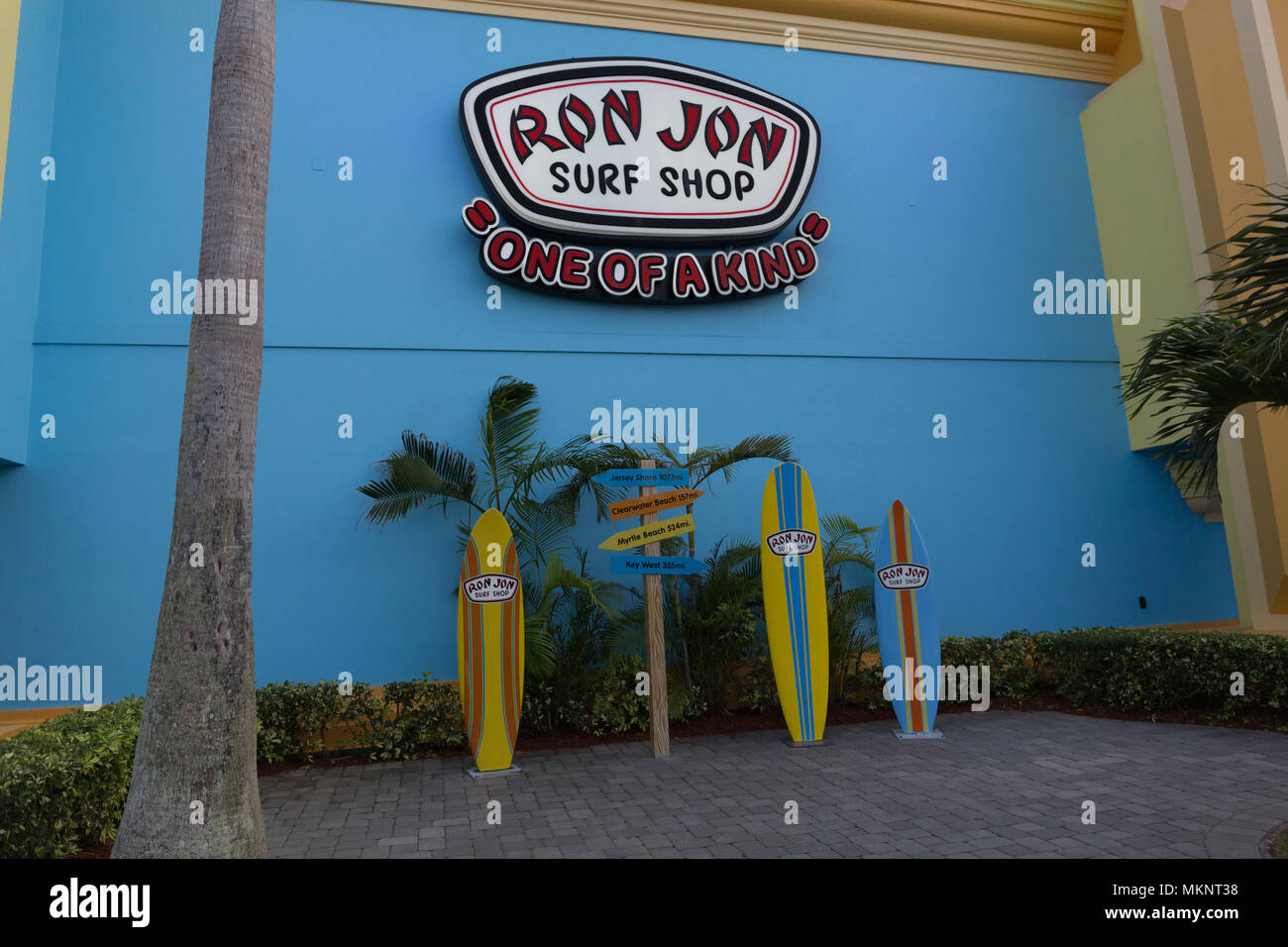 Ron Jon Surf Shop Cocoa Beach, Florida USA Stock Photo