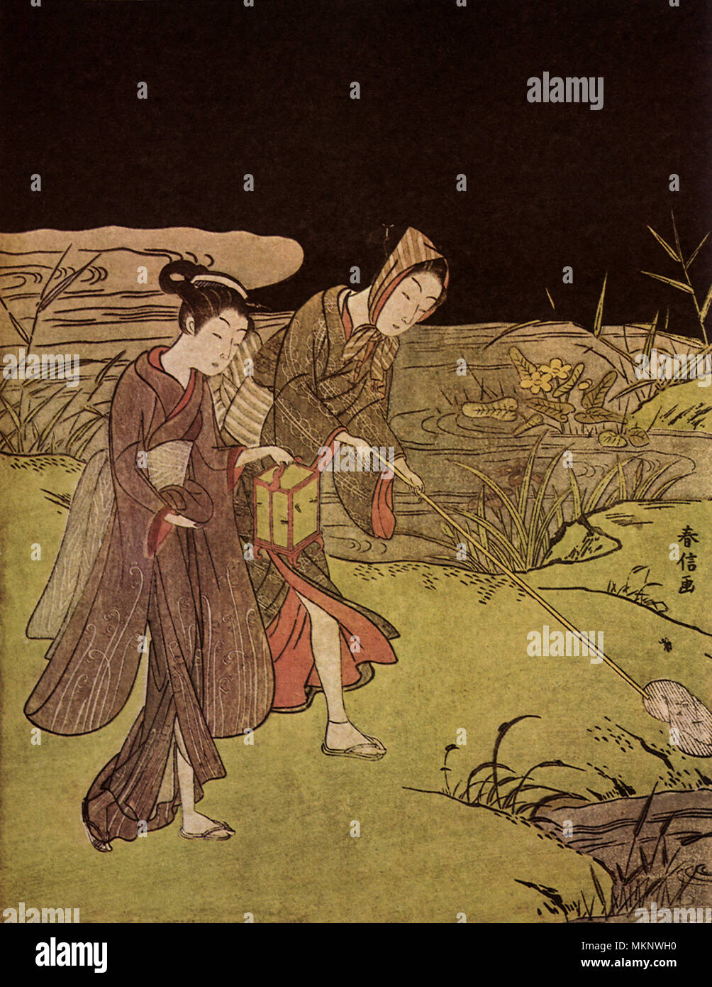 腐草為螢 Kusaretaru kusa hotaru to naru : Fireflies rise from the