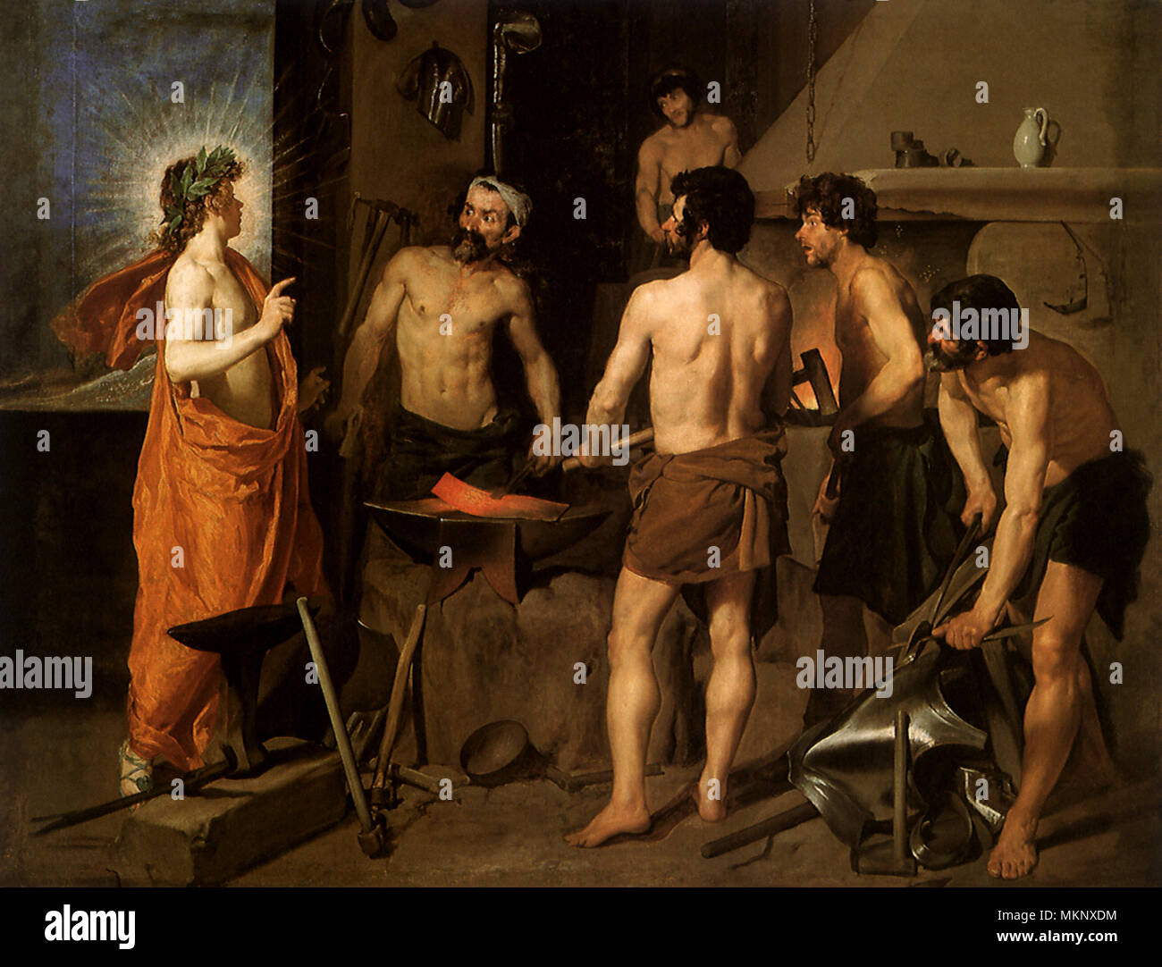 The Forge of Vulcan Stock Photo - Alamy