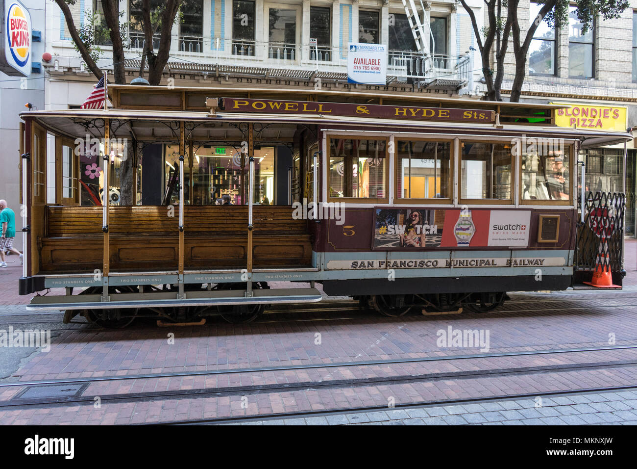 Cable Car Stock Photo