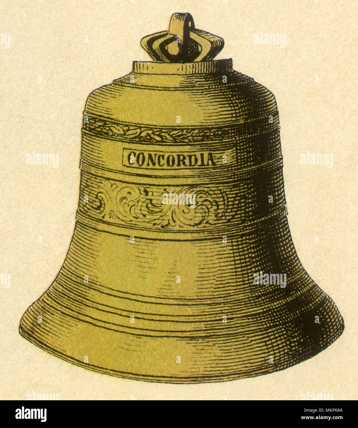 Brass Bell Stock Photo