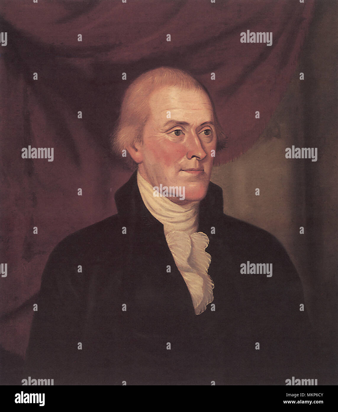 Thomas Jefferson 1799 Stock Photo