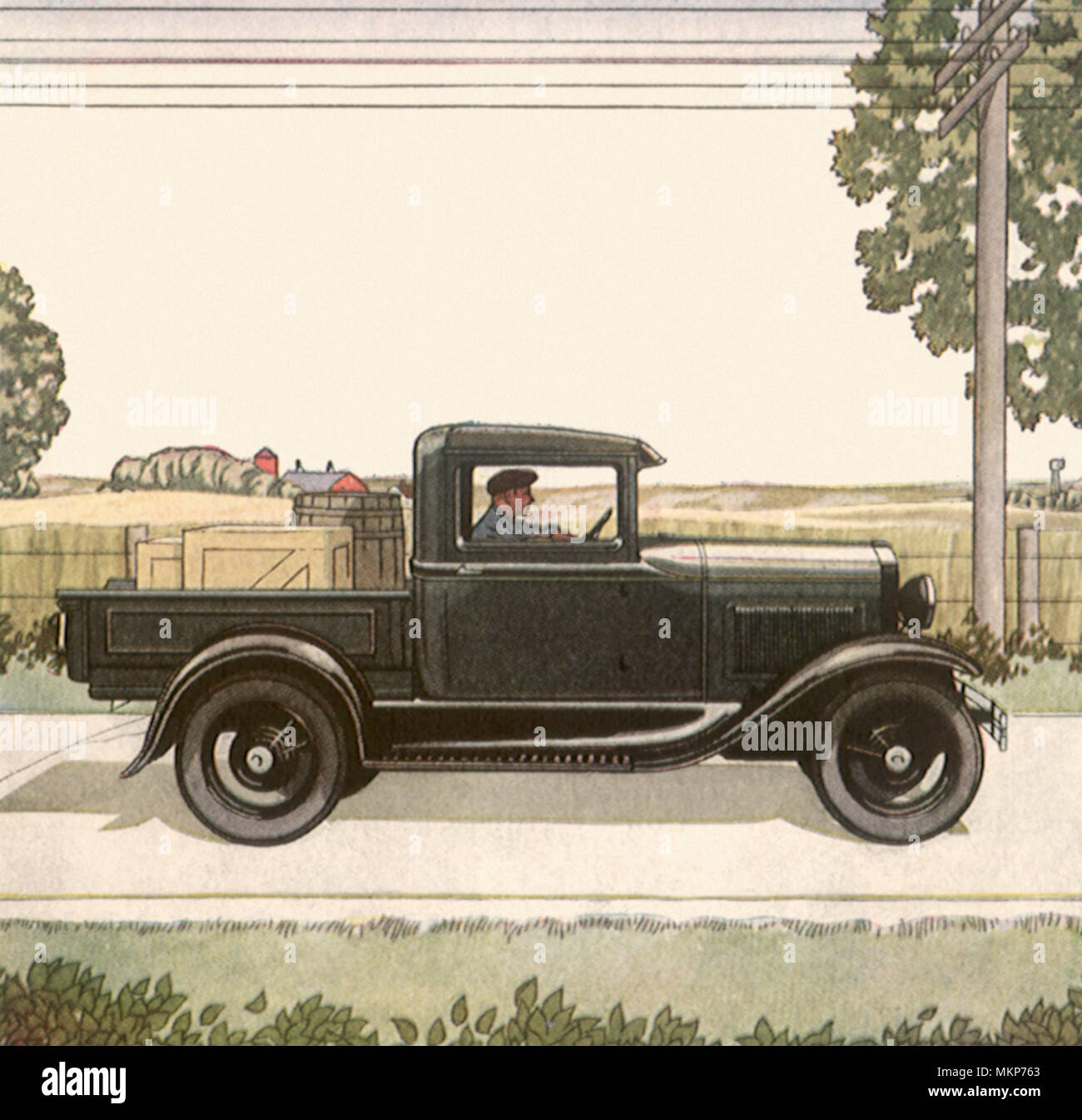 1930 Ford Truck Stock Photo