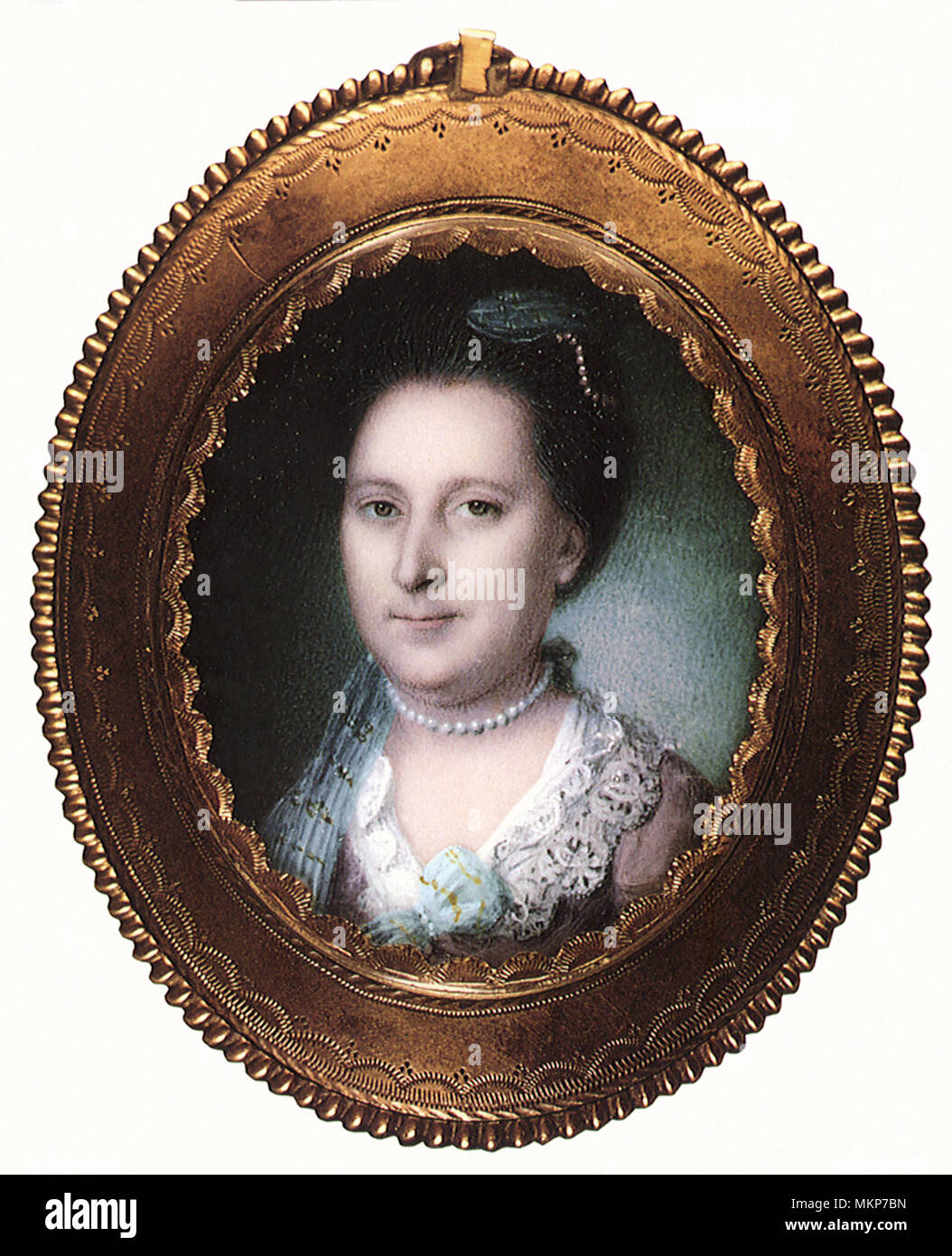 Martha Washington 1776 Stock Photo