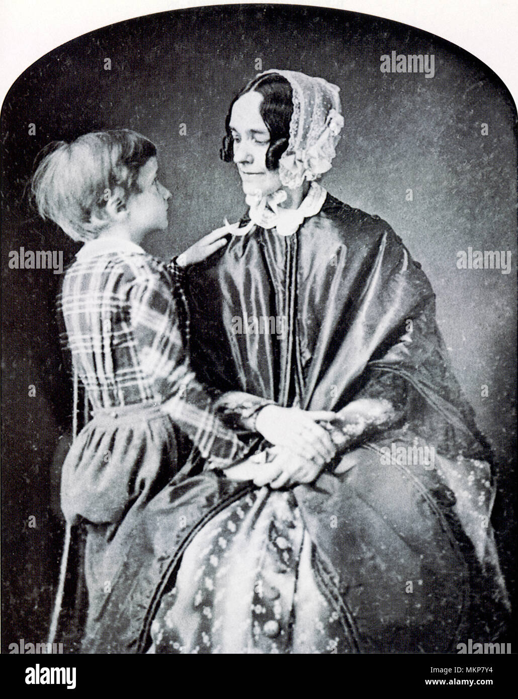 Jane Means Appleton Pierce and Benny Stock Photo Alamy