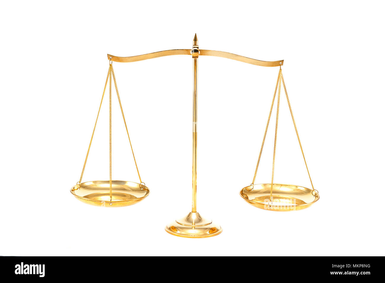Beautiful Golden Scales Weighing Decisions Judgments Symbol Justice And  Balance Stock Illustration - Download Image Now - iStock