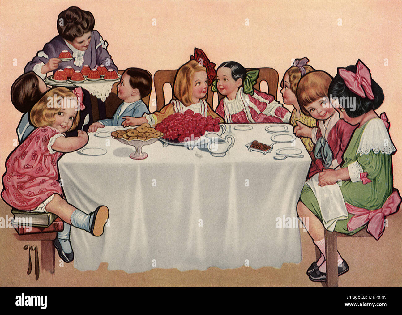 The Birthday Party Stock Photo - Alamy