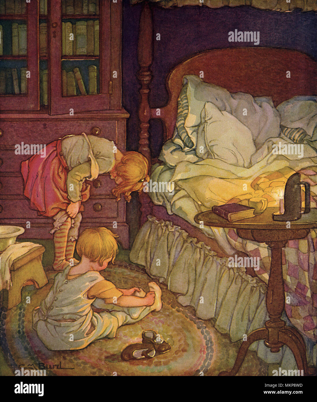 In Winter I get up at Night and Dress by Yellow CandleLight Stock