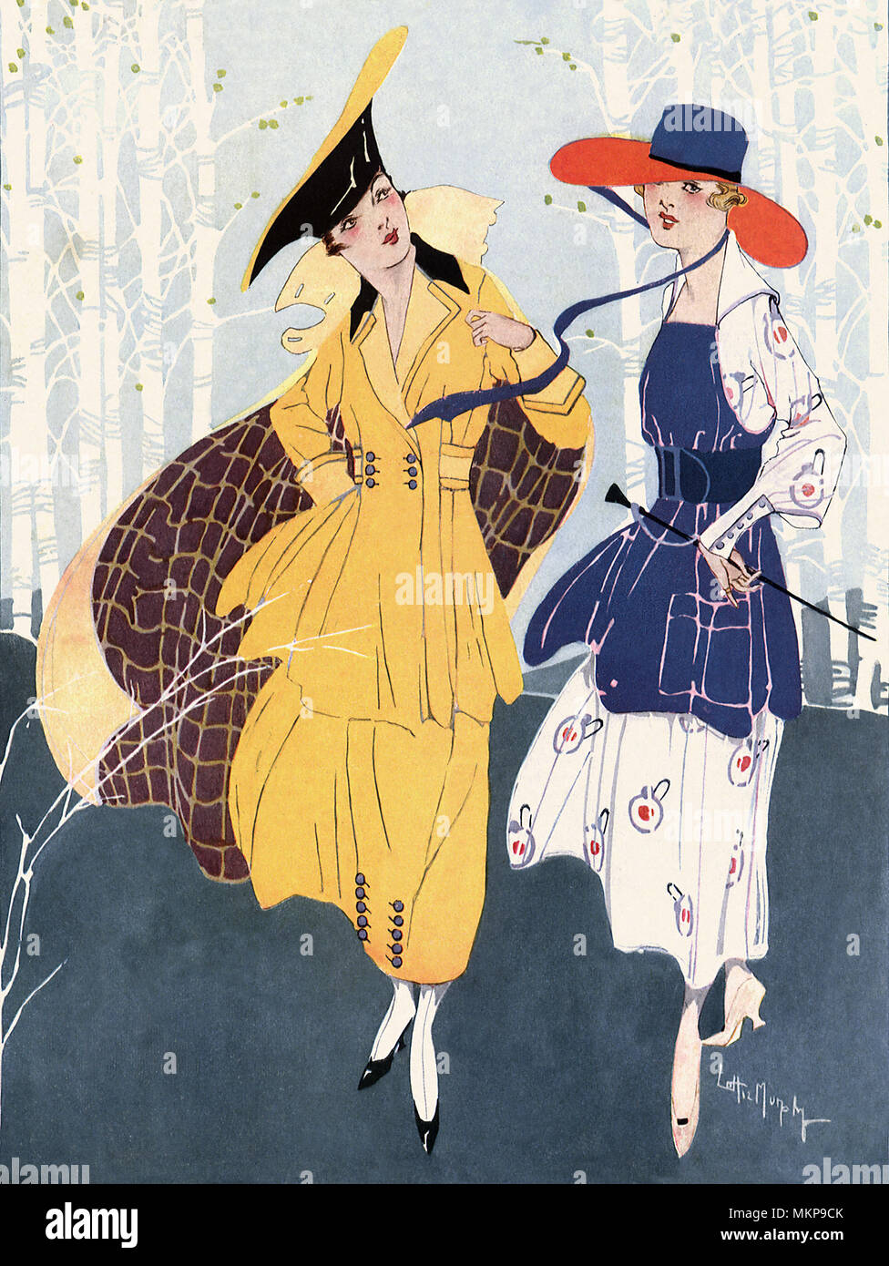 Women in Fancy Clothing Stock Photo - Alamy