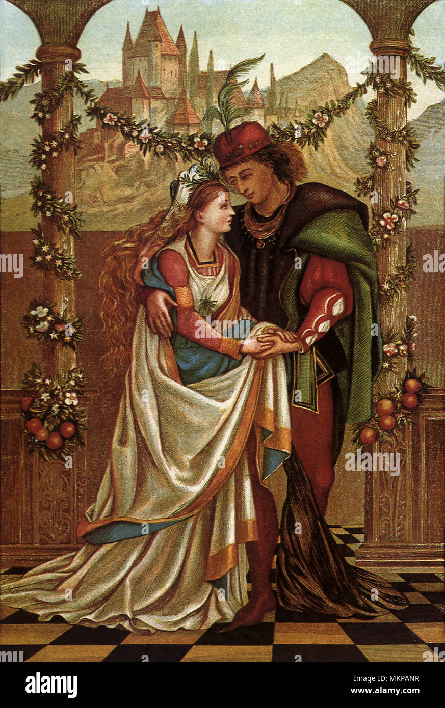 Scene from Beauty and the Beast Stock Photo