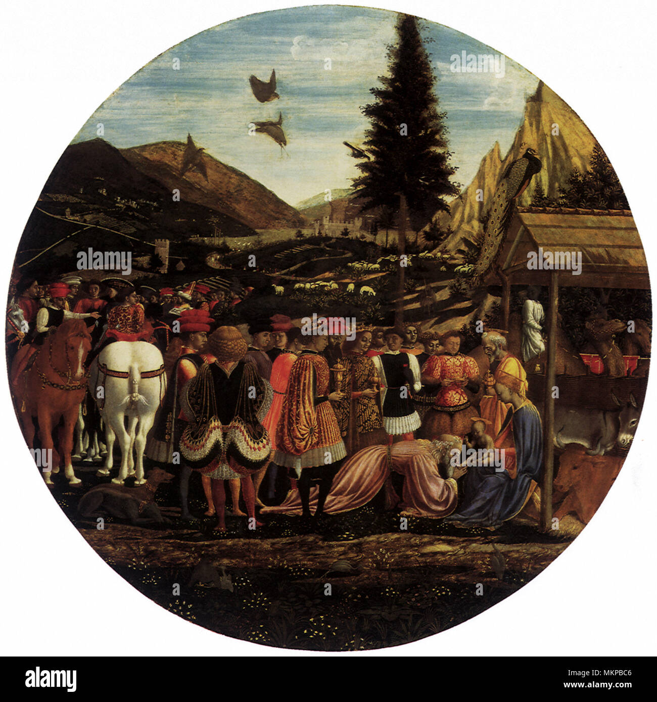 The Adoration of the Magi Stock Photo - Alamy