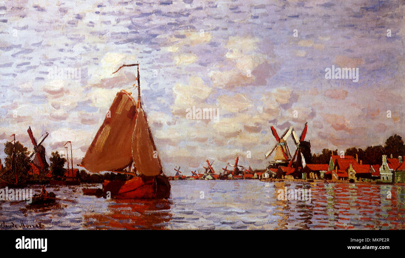 The Zaan at Zaandam Stock Photo - Alamy