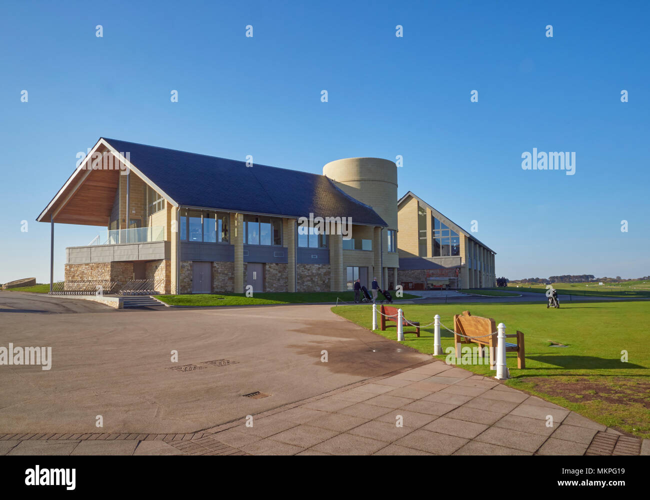 Carnoustie golf club clubhouse hires stock photography and images Alamy