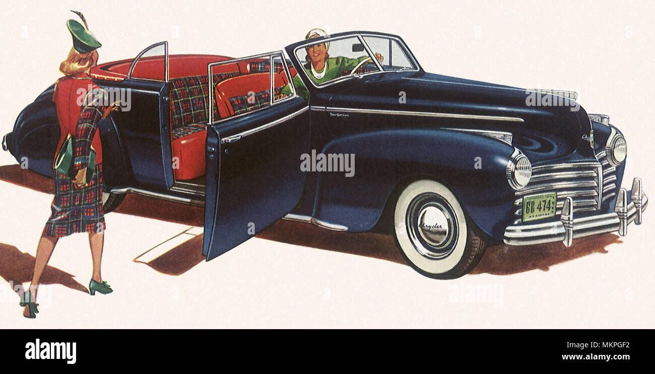 1941 Chrysler Stock Photo
