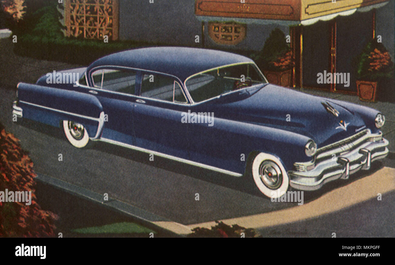 1950 Chrysler Custom Imperial 4-Door Sedan Stock Photo