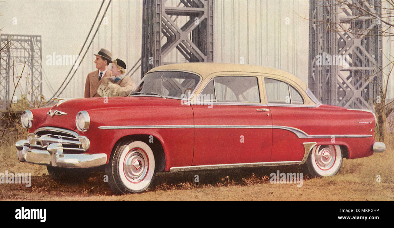 1954 Dodge Royal V-8 Club Coupe Stock Photo