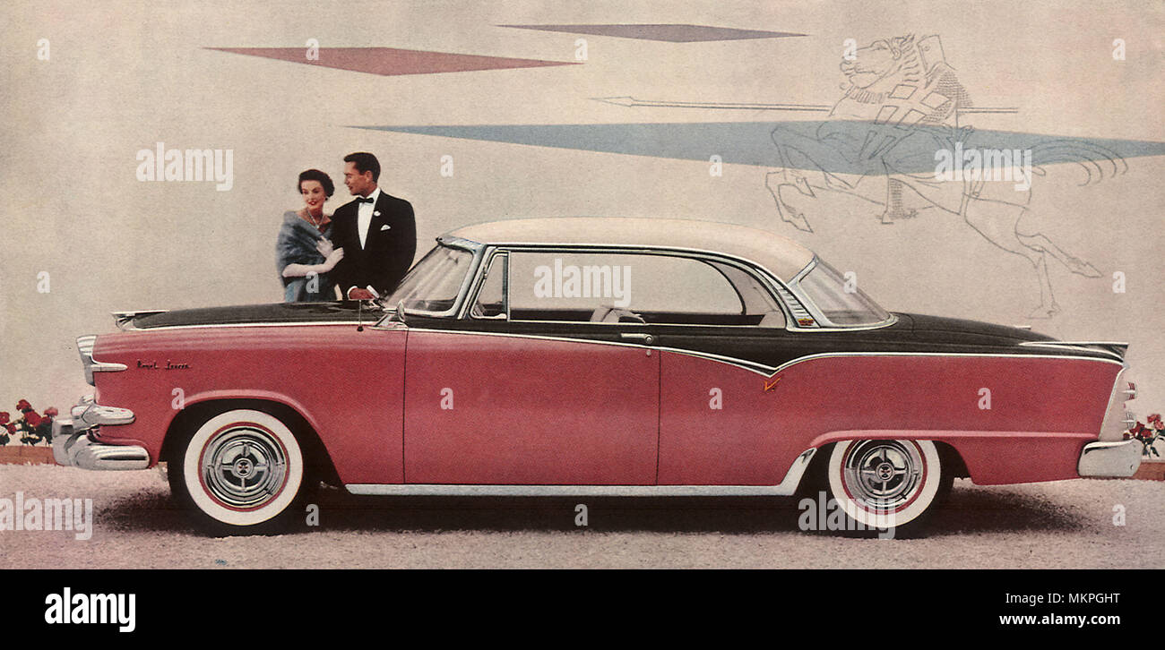 1954 Dodge Custom Royal Lancer Stock Photo