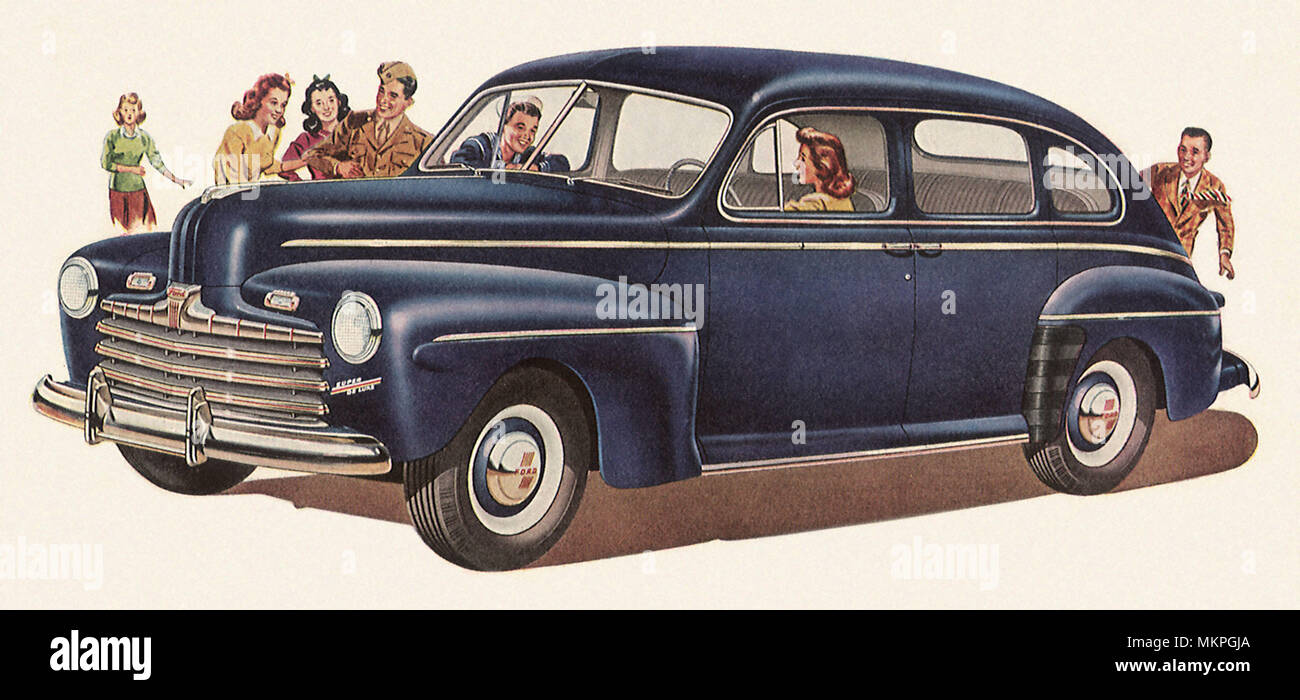 1946 Ford Super De Luxe Stock Photo - Alamy
