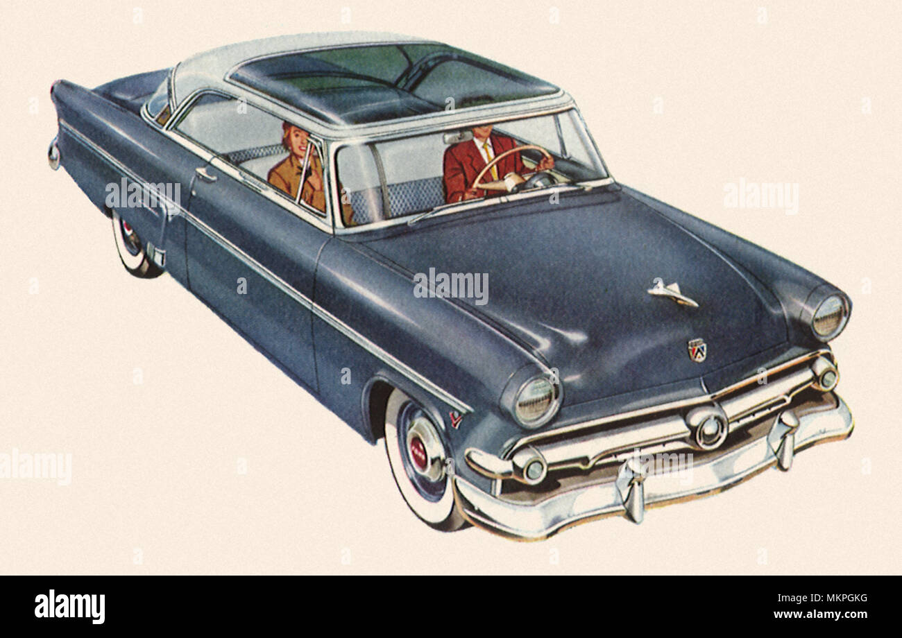 1954 Ford Crestline Skyliner Stock Photo