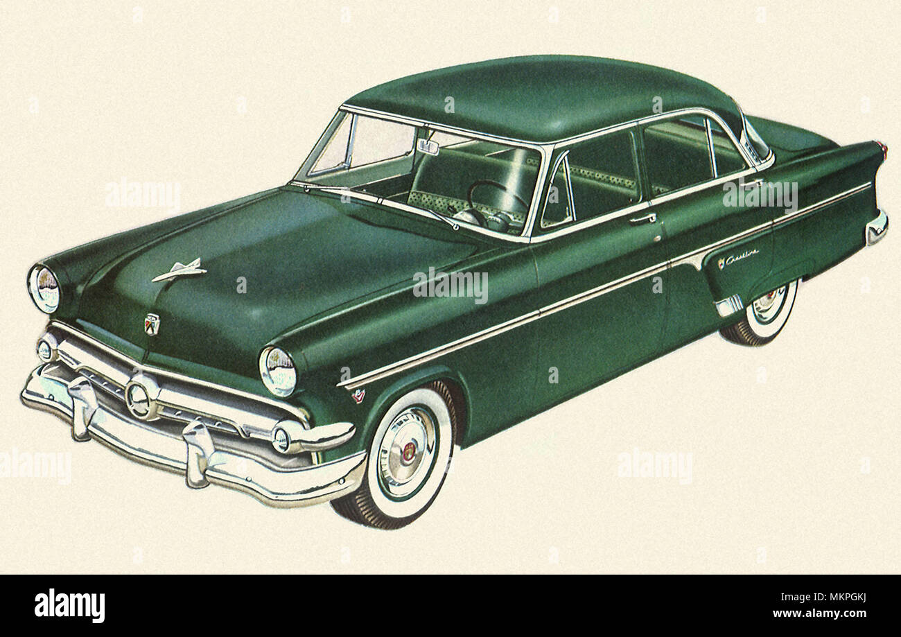 1954 Ford Crestline Stock Photo