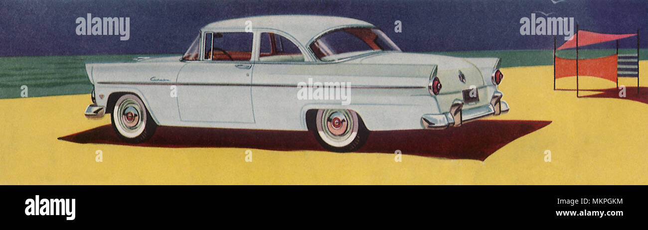 1954 Ford Customline Sedan Stock Photo
