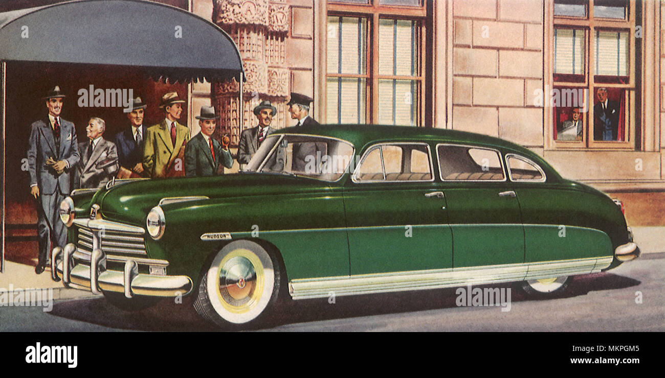 1948 Hudson Commodore Custom Sedan Stock Photo
