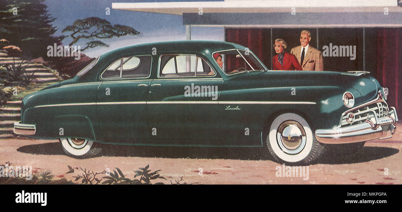 1949 Lincoln Stock Photo