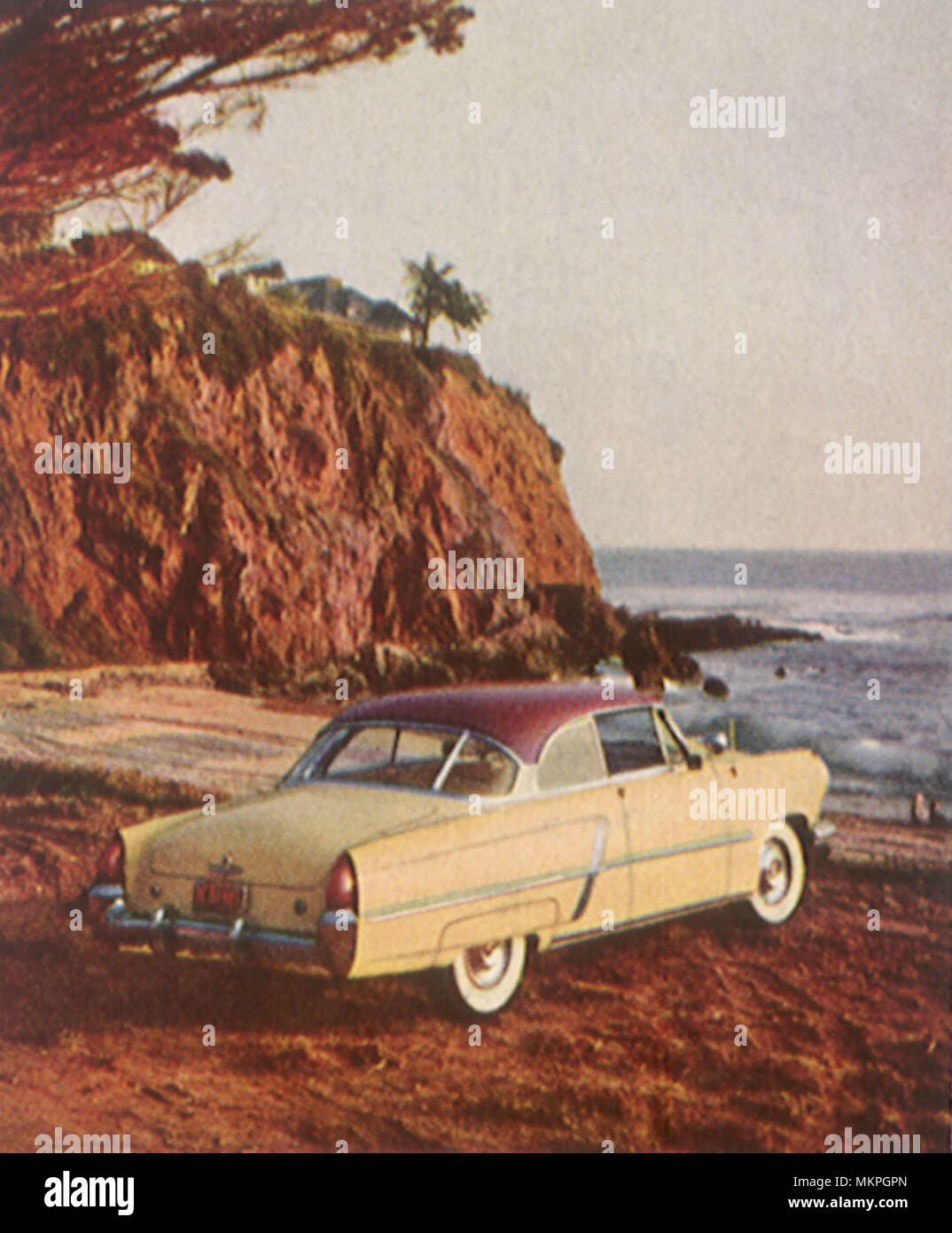 1952 Lincoln Capri Stock Photo