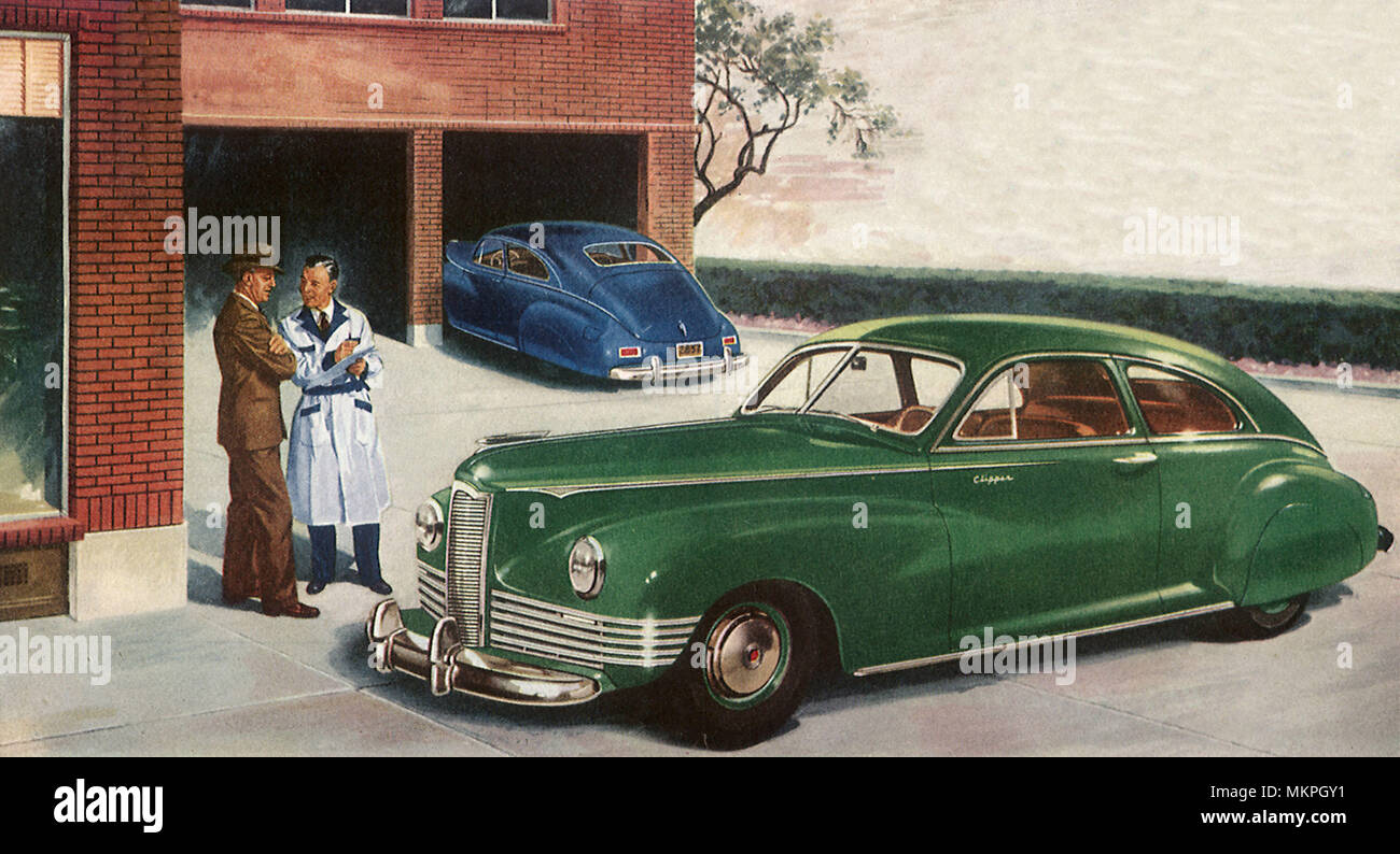 1945 Packard Stock Photo