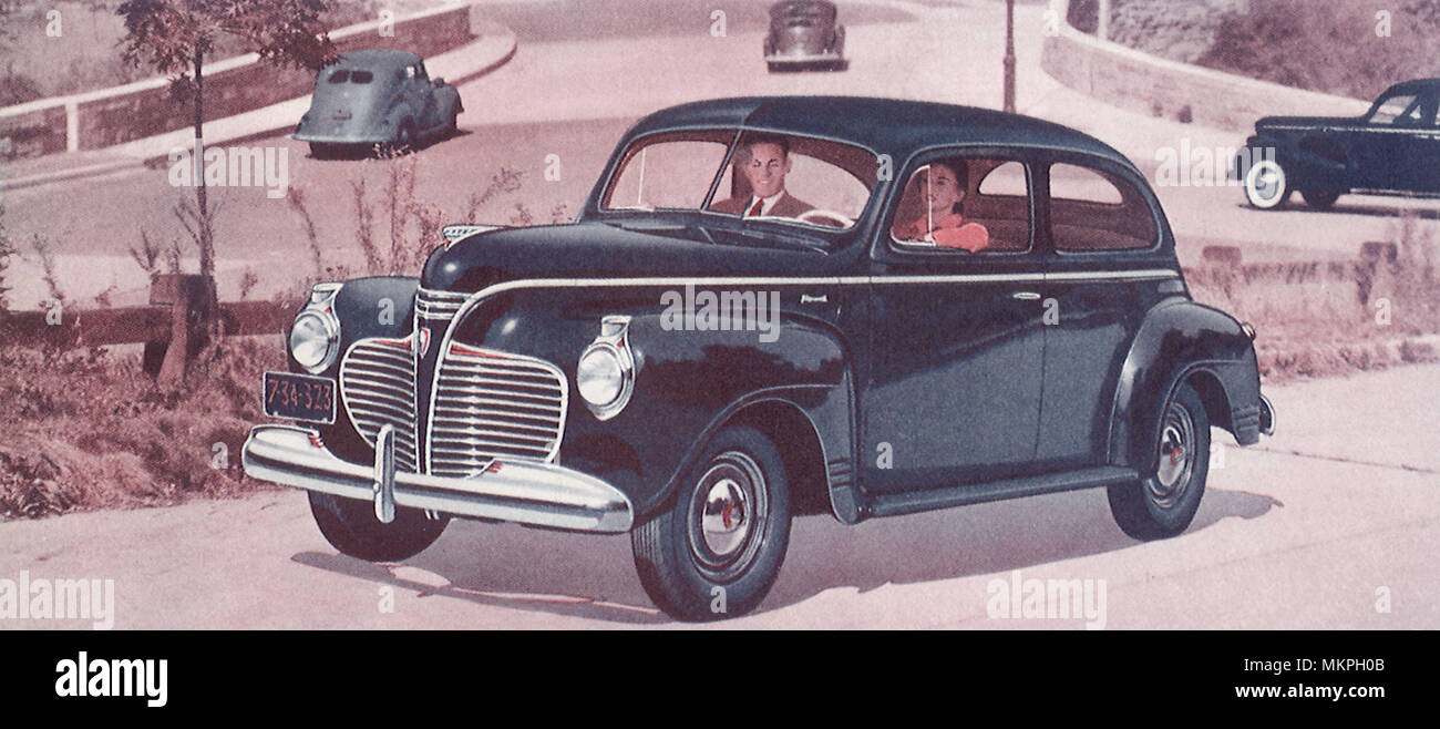 1941 Plymouth Coupe Stock Photo