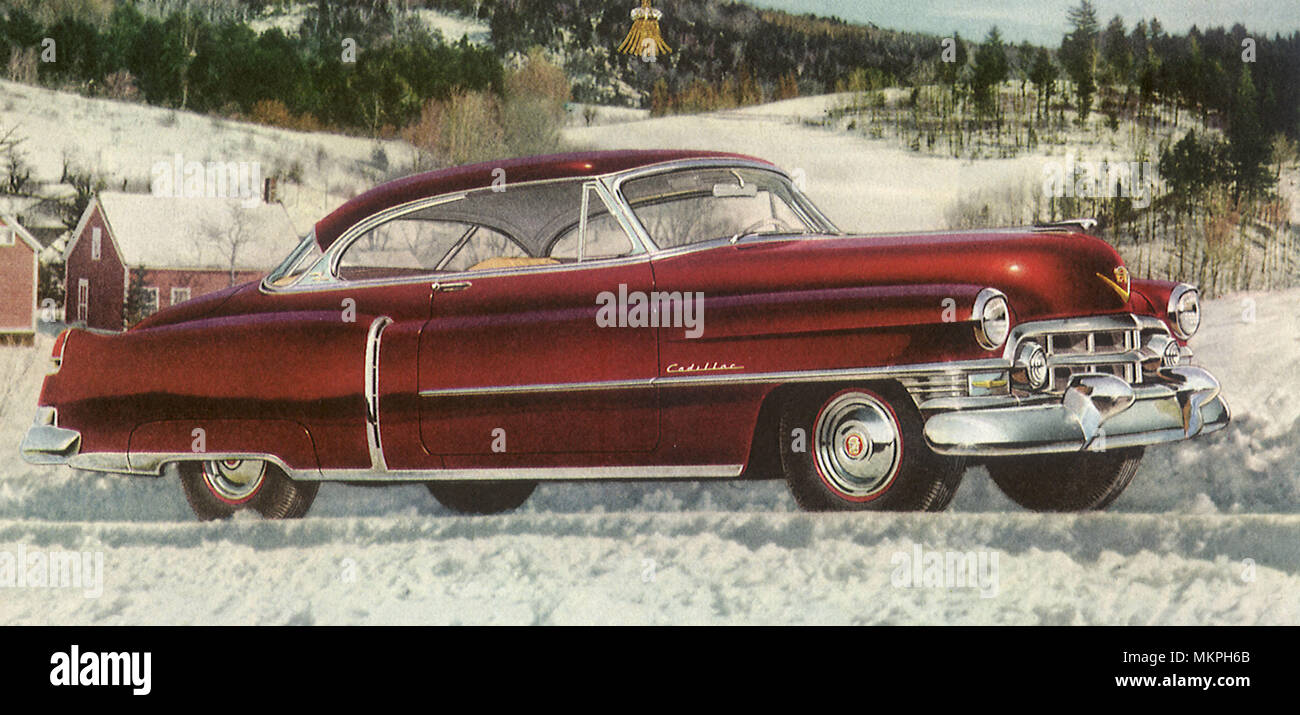 1952 Golden Anniversary Cadillac Stock Photo
